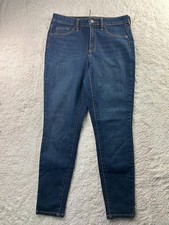 Universal Thread Jeans Womens 8 Blue High Rise Jegging Stretch Denim 29S Skinny