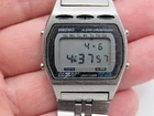 Vintage mens lcd wrist watch SEIKO A257-5009 ALARM CHRONOGRAPH