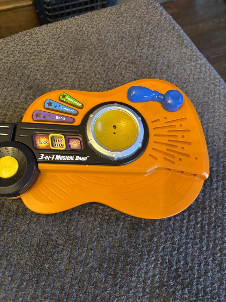 Banda Musical 3 en 1 VTech - Piano Batería y Guitarra, Jazz Hip-Hop y Rock Probado Foto 3 de 4