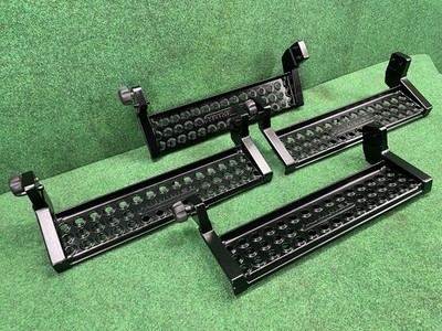 🛑 2003-2009 Hummer H2 Running Board Side Steps Set (4) OEM Black