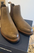 Cole Haan CHAMBERLIN GRAND  Brown Truffle Water Resistant Chelsea Boot Size 10.5