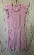 J Crew Women's Size M Pink Dress