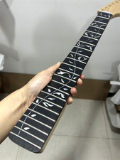 Gloss 22 frets Maple electric guitar neck part Rosewood Tree of life inlay