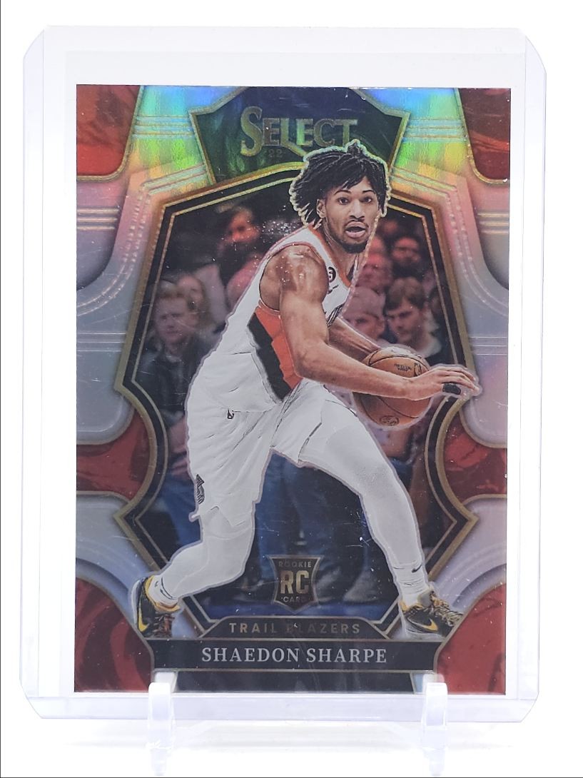 SHAEDON SHARPE 2022-23 SELECT PREMIER LEVEL ROOKIE SILVER PRIZM RC Q4935