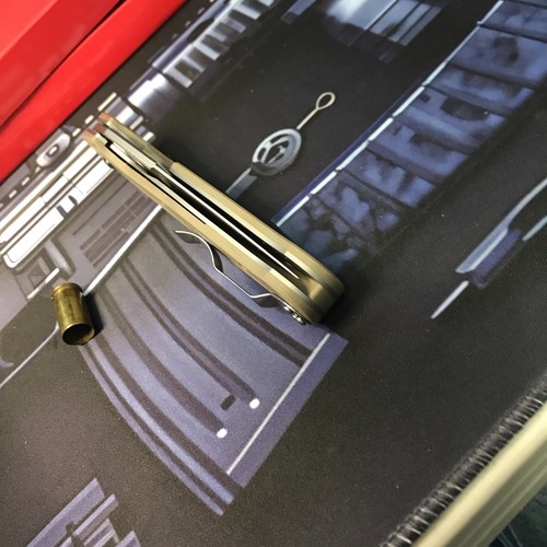 EDC NEW EuroEdge Tribute Folding Knife based on a Design by Ed Schempp Brown, - Picture 6 of 6