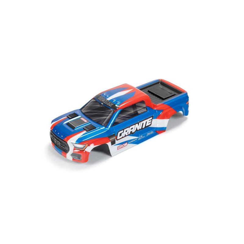 Arrma ARA412001 Granite GROM Body Shell (Blue/Red)