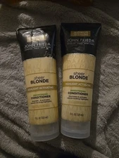 2 John Frieda Sheer Blonde Brightening Conditioner Lighter Blondes 11 Fl. Oz. Ea