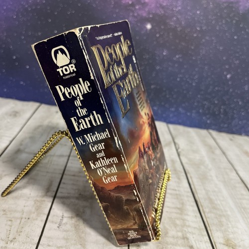 People Of The Earth by Gear, Kathleen O'Neal & W. Michael Gear Tor Paperback. - Picture 4 of 4
