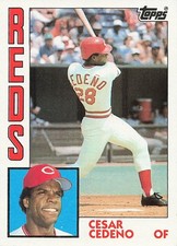 1984 Topps Baseball Cincinnati Reds 29 Card Team Set (Cedeno, Concepcion, Bench)