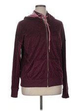 Cozy Casuals Women Red Zip Up Hoodie XL