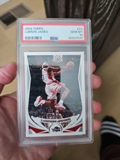 2004 TOPPS #23 LEBRON JAMES PSA 10