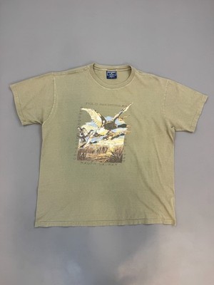 Vintage Polo Sport Sportsman T-Shirt in Olive Green