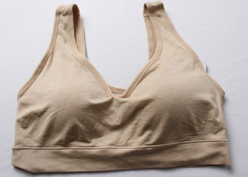 Jockey Damen Stretch nahtlos Rücken glättend Bralette EH6 leicht Large Neu mit Etikett
