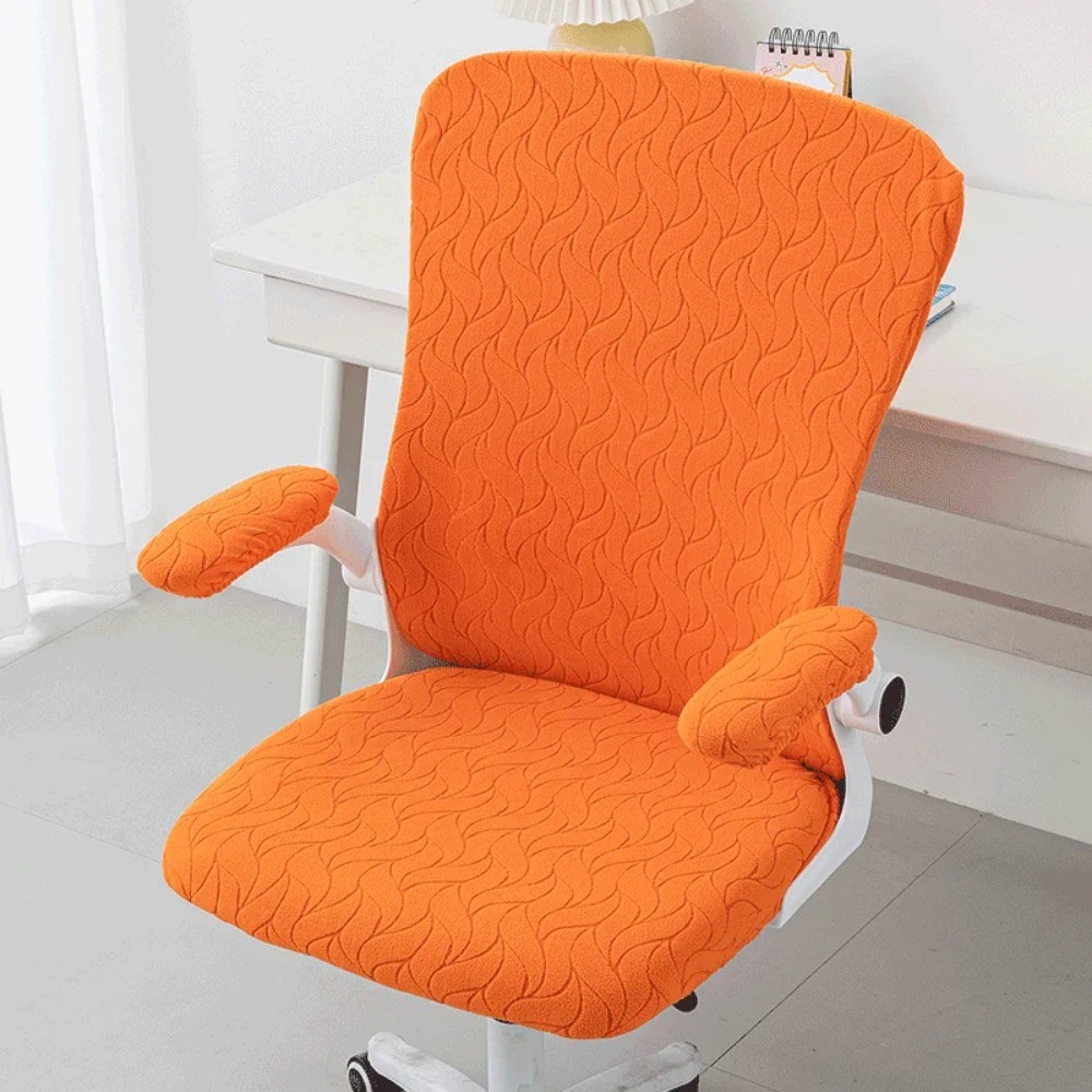 4pcs/set Jacquard Office Chair Cover Chair Seat Cover  Furniture Dust Covers