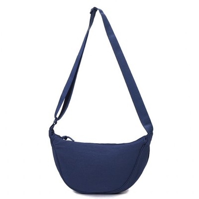 GoPaw Crescent Tasche für Damen, Nylon Half Moon Women S, dunkelblau 