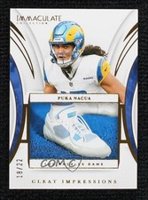 2025 Panini Immaculate Cleat Impressions 18/22 Puka Nacua #CIS-PNA 1fg6