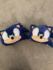 Sonic The Hedgehog Plushies with Zipped Compartments x 2 Sega