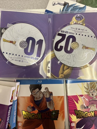 Dragonball Super - Part 1-6 DVD & 9-10 blu- ray Slipcovers VG Cond Complete - Picture 13 of 15