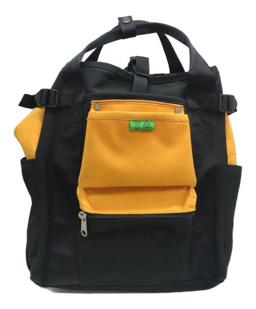 PORTER                    Backpack Black× Yellow - image 1