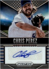 2014 Panini Prizm Signatures #39 Chris Perez Auto - BB