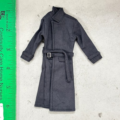 #ad PB LTC2 BLK: 1 12 Black Fabric Wired Trench Coat for 6quot; action figure body $18.99