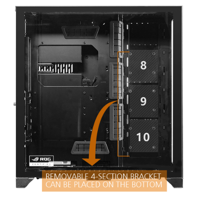 LIAN-LI PC Computer Full Tower Case O11DXL-A Dynamic XL ROG