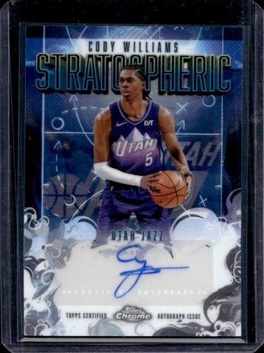 2025 Topps Chrome Cody Williams Refractors (RAW)