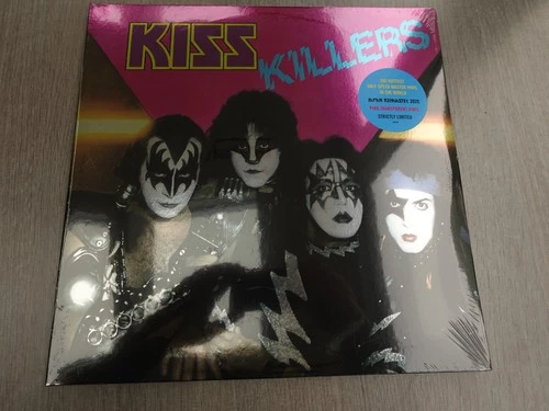 Kiss KILLERS 2021 HALF SPEED MASTER PINK TRANSPARENT VINYL + 7" SEALED MINT