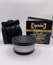 OPTEKA 0.5x AF High Definition Optical Wide Angle Lens W/Macro - 58mm