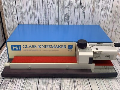 H/I Hacker Instruments Glass Knifemaker MADE IN USA Model: R Vintage