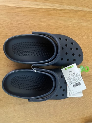 neue Da/He Classic CROCS Clogs 10001 - 410 Größe 38-39 unisex Farbe blau/navy - Bild 2 von 5