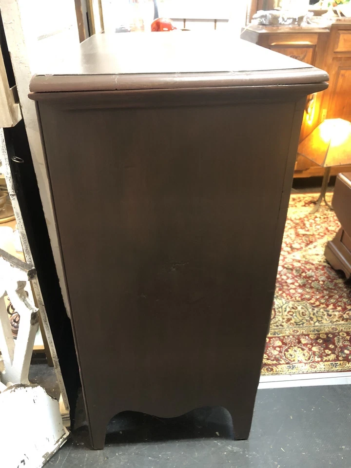 Caja manta cofre mula Nueva Inglaterra siglo XVIII Foto 2 de 4