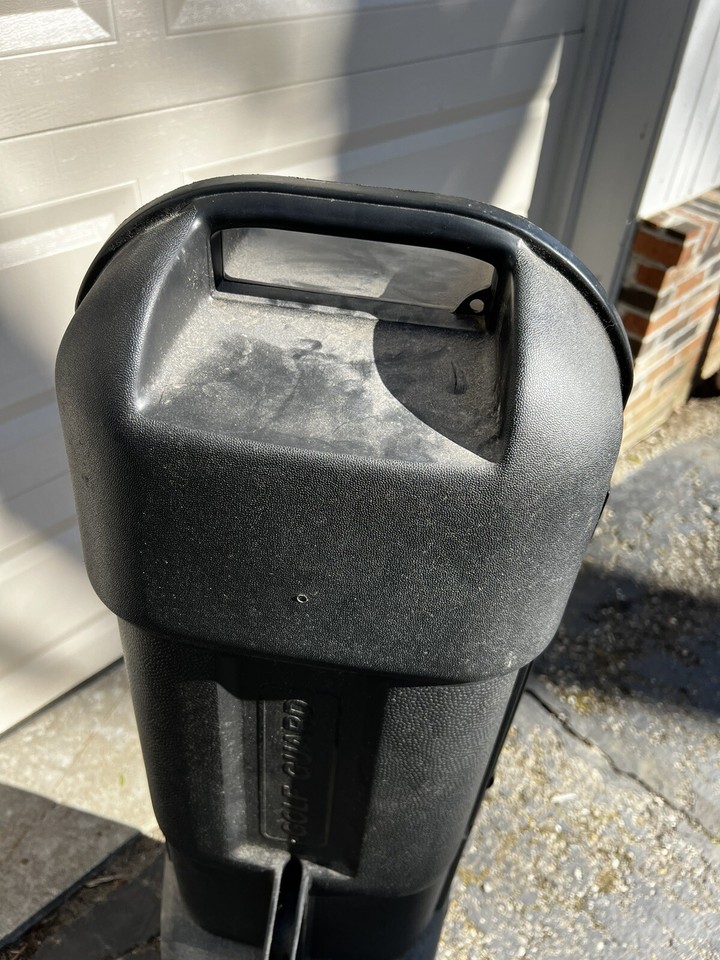 Golf Guard Hard Shell Plastic Golf Travel Rolling Carry Case Handles