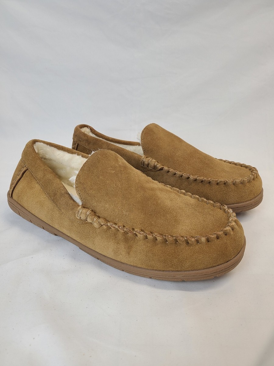 Suede Slippers Lands End Mens Moccasin Slippers Minnetonka Men's Hardsole Suede Moccasin Slippers Lands' End