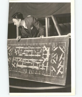 Record Setting AVIATION PILOT John Harding Jr VINTAGE RARE 1928 Press Photo