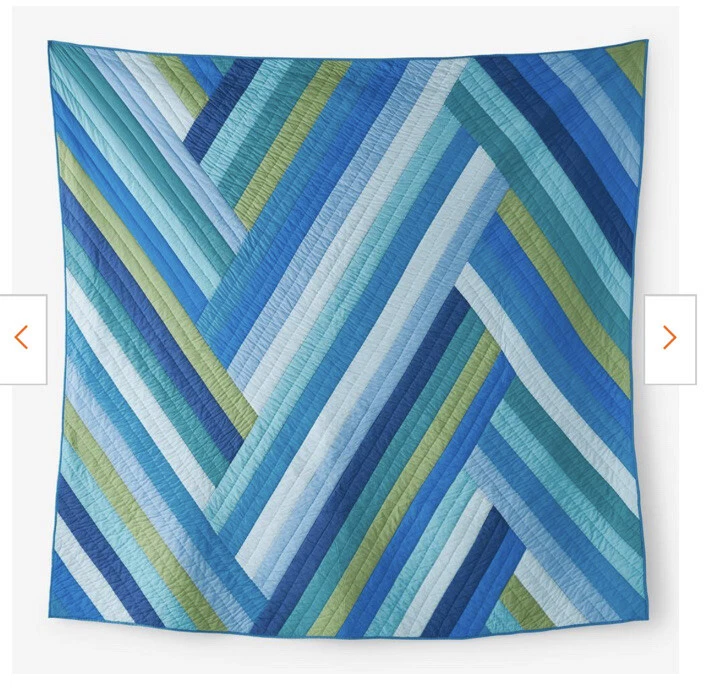 The Company Store Oceanport Handcrafted King Sham Foto 3 de 4