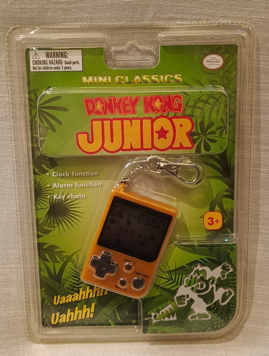 Donkey Kong Junior Mini Classics Electronic Handheld Keychain | eBay