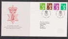 Northern Ireland 1996 Machin - 20p,26p, 37p, 63p, FDC Belfast to Perth