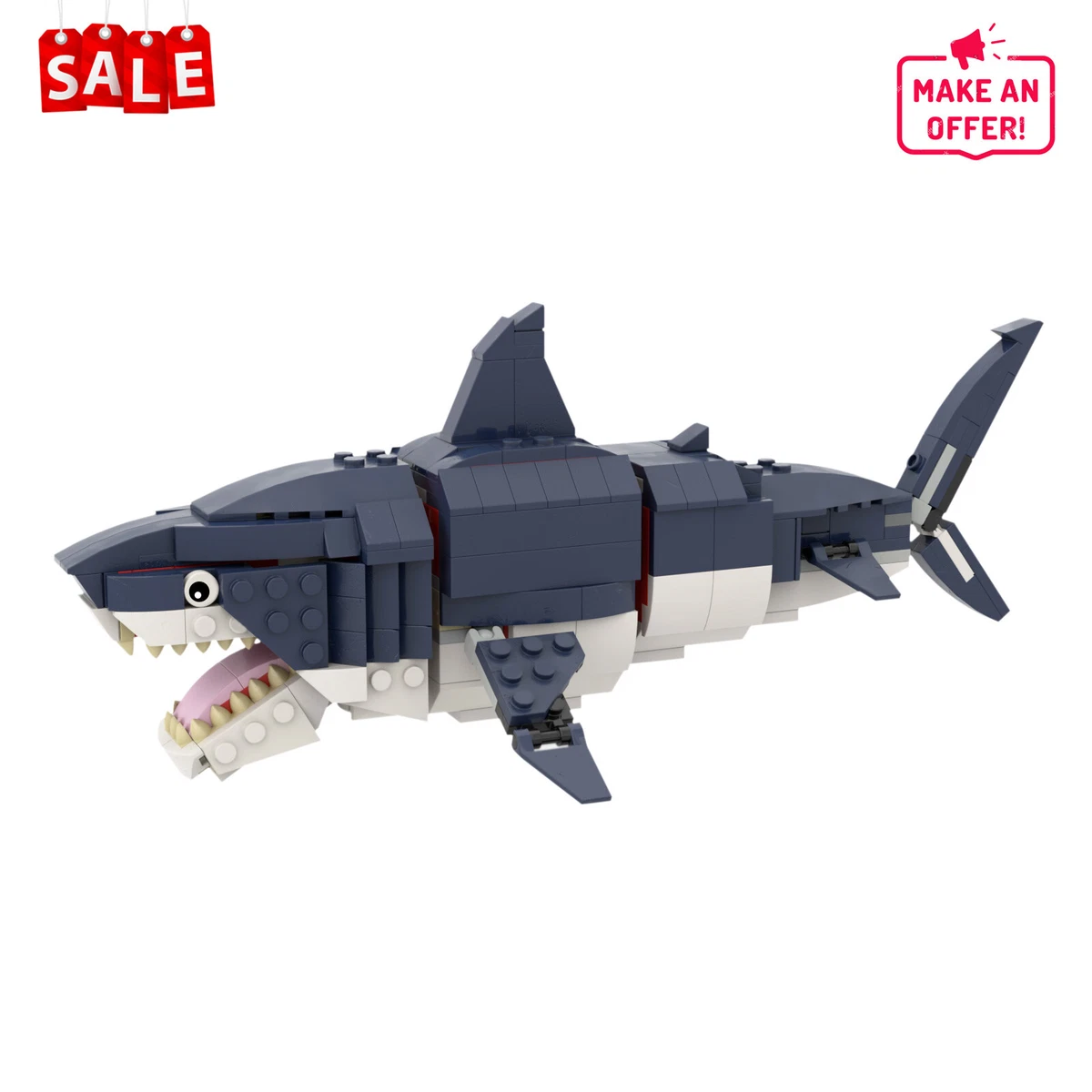 Lego megalodon 2025