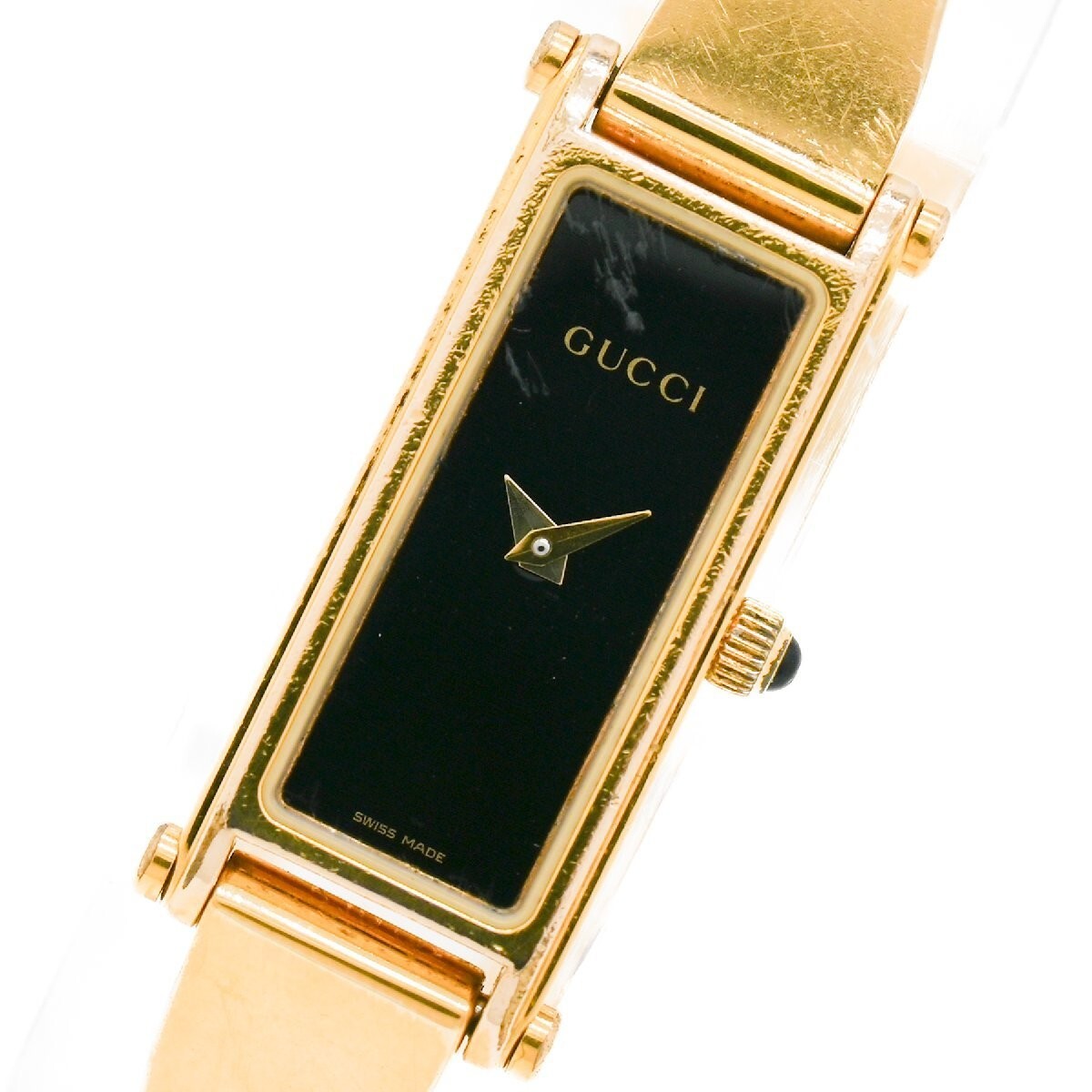GUCCI レディース 時計 1500 L ゴールド Gucci 1500L Women's Bangle Watch Quartz Gold Dial Gold | eBay