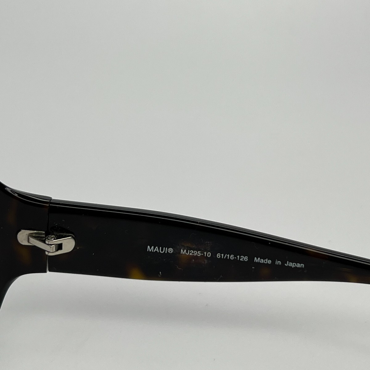 Maui Jim Nalani Sunglasses MJ295-10 Tortoise Square Frames 