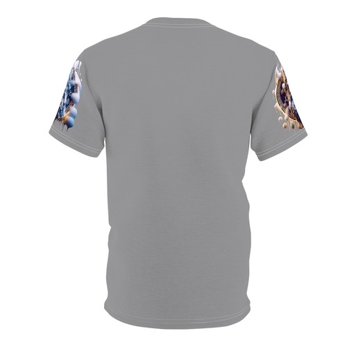 T-shirt unisex taglio e cucito (AOP) King Currency REX Foam - Foto 3 di 5
