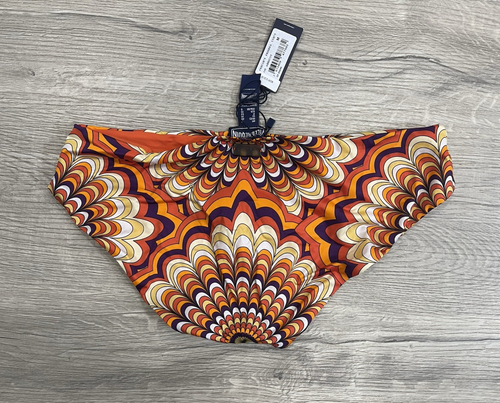 Vilebrequin 1975 Women's Rosaces Printed Bikini Bottom Abricot Size 8 M 2114 - Picture 3 of 3