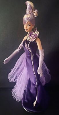 The Sterling Silver Rose Barbie Doll Mattel 1997 Collectibles