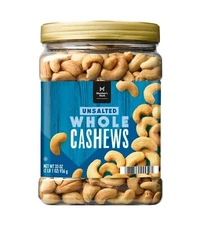 Member's Mark Unsalted Whole Cashews (33 oz.)