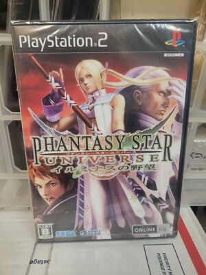 Phantasy Star Universe: Ambition of the Illuminus (2007) Factory Sealed JPN PS2