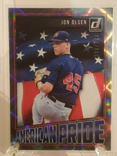 2018 Panini Donruss American Pride #24 Jon Olsen Silver 44/349