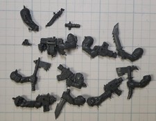 Warhammer 40k Ork Bits Kommando Sluggas Choppas Pistol Knife Set B