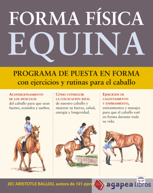 Forma física equina. Programa de puesta en forma con ejercicios y rutina para el