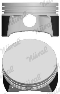 Kolben Elastoval   NÜRAL 87-141300-00 für DBW DAW FUSION DNW FOCUS FORD 1 FIESTA